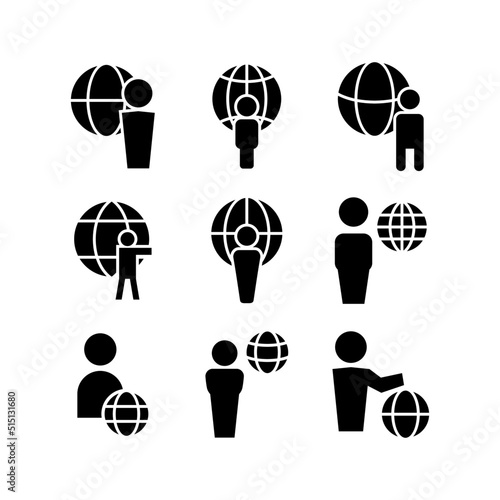 International business icon or logo isolated sign symbol vector illustration - high quality black style vector icons
