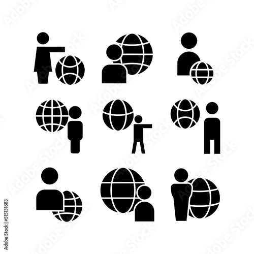 International business icon or logo isolated sign symbol vector illustration - high quality black style vector icons
