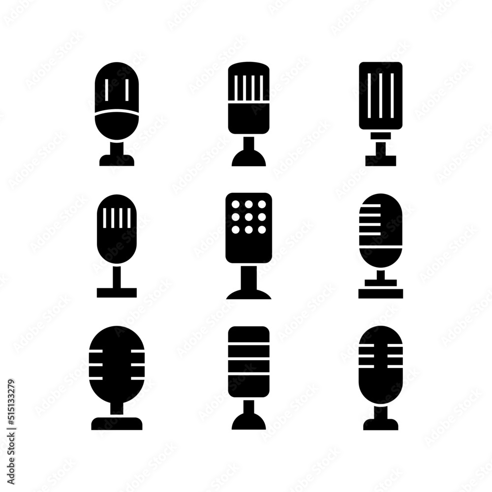 microphone icon or logo isolated sign symbol vector illustration - high quality black style vector icons
microphone icon or logo isolated sign symbol vector illustration - high quality black style vector icons