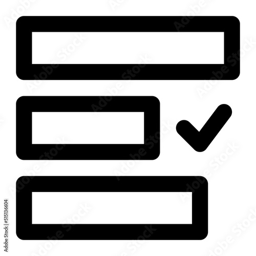 polling line icon