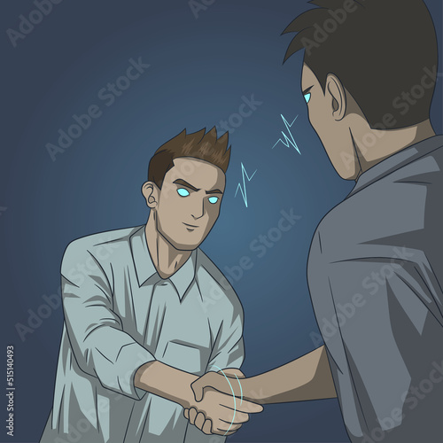 Dishonesty partnership or fake agreement, liar or suspicion fraud