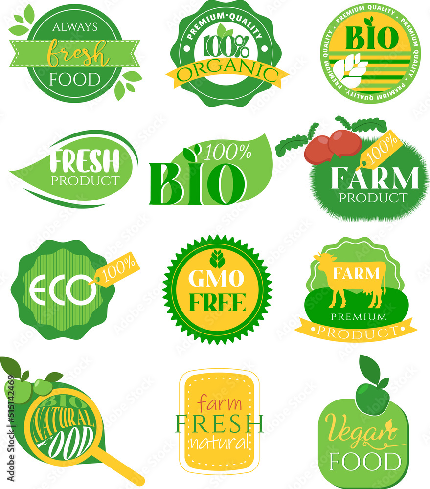 set of labels set of labels