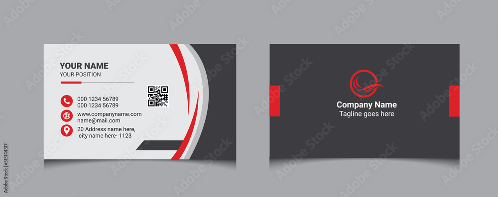 Modern Business Card Template Modern Business Card Template
