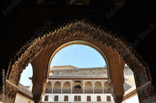 Beautiful Alhambra Palace in Granada, Spain
