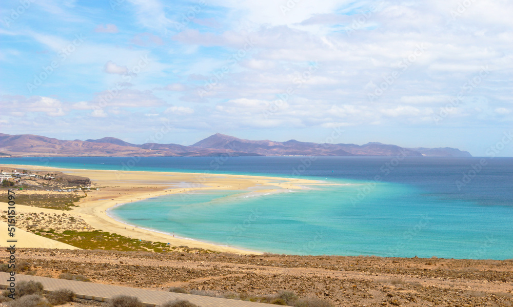 Playa de Sotavento de Jandía, Fuerteventura, Islas Canarias