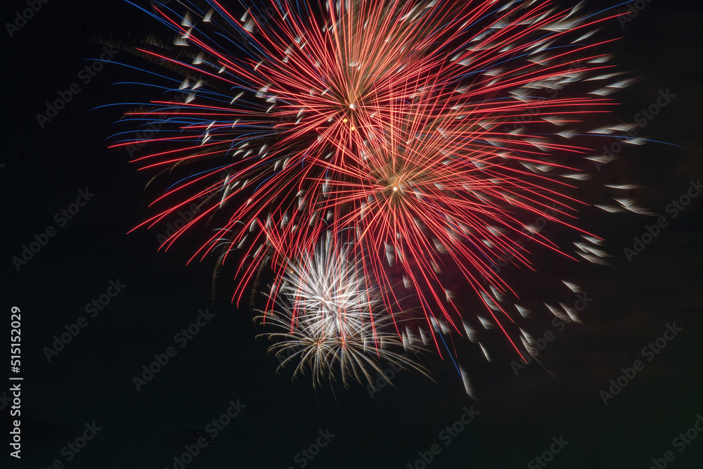 Suburban Fireworks Demonstration
- In the background fireworks from other suburbs may be seen