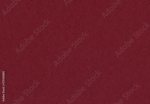 High detail large image close up of an maroon, crimson, dark red uncoated paper texture background scan with smooth grain fiber with copyspace for text for mock up and high resolution wallpaper