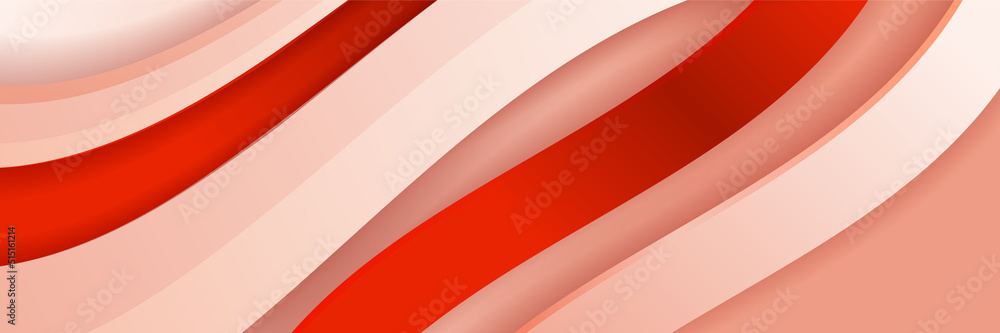 Abstract red banner. Designed for background, wallpaper, poster, brochure, card, web, presentation, social media, ads. Vector illustration design template. Abstract red banner. Designed for background, wallpaper, poster, brochure, card, web, presentation, social media, ads. Vector illustration design template.