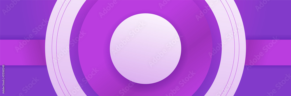 Obraz premium Abstract purple banner. Designed for background, wallpaper, poster, brochure, card, web, presentation, social media, ads. Vector illustration design template.