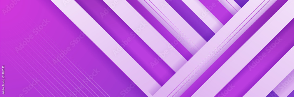 Fototapeta premium Abstract purple banner. Designed for background, wallpaper, poster, brochure, card, web, presentation, social media, ads. Vector illustration design template.