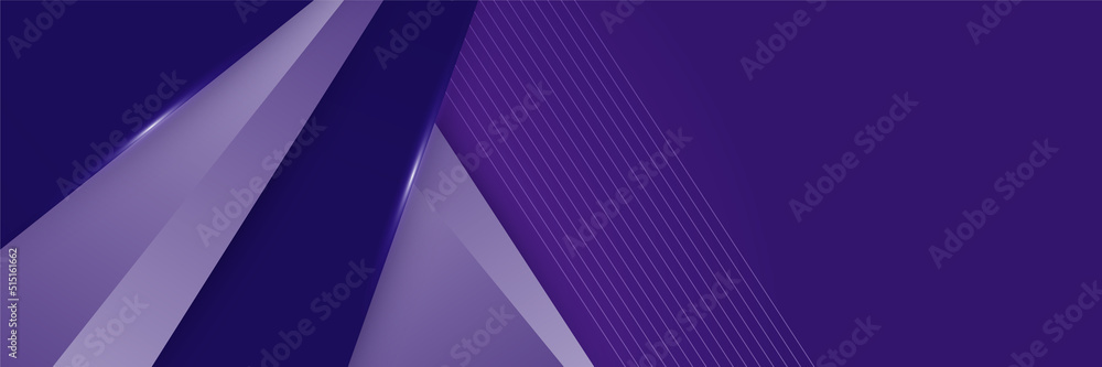 Fototapeta premium Abstract purple banner. Designed for background, wallpaper, poster, brochure, card, web, presentation, social media, ads. Vector illustration design template.