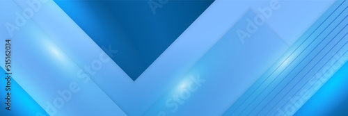 Abstract blue banner. Designed for background  wallpaper  poster  brochure  card  web  presentation  social media  ads. Vector illustration design template.