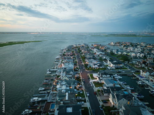 Aerial Drone of Ocean City, New Jersey  photo