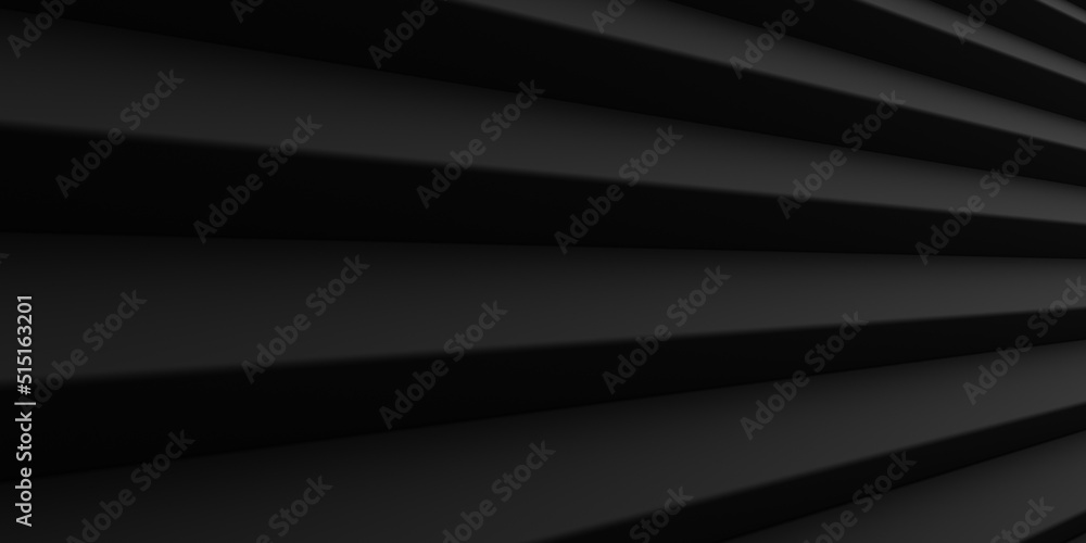 Abstract dark black shape background with high resolution. minimalistic modern design for business presentations. 3d rendering.