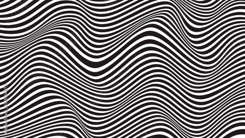 Abstract zig zag line wave background