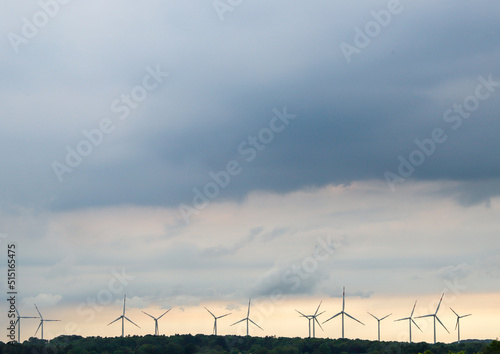 Wind-Park in nothern Germany