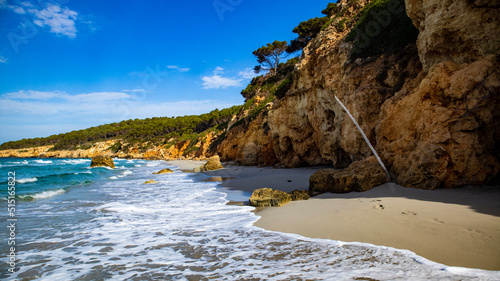 Binigaus beach, Menorca photo