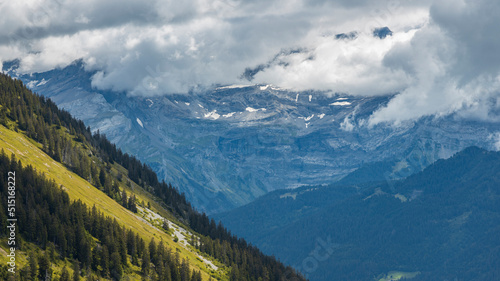 view of the beginning of the glacier 