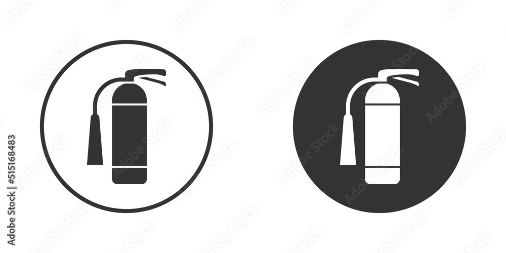 Fire extinguisher Icon. Vector illustration. Fire extinguisher Icon. Vector illustration.