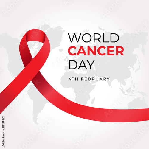 Banner of world cancer day