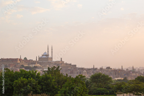 Mosque of Muhammad Ali in the heart of the Citadel in Cairo  Egypt