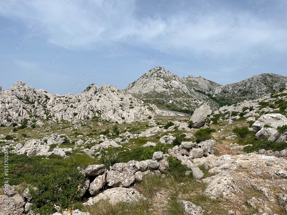 Tulove grede - beautiful part of Velebit mountain in Croatia