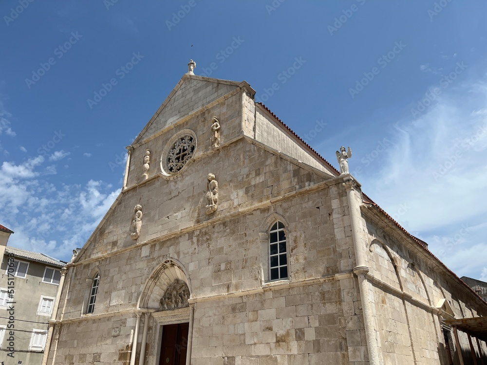 Church in Pag, Pag island, Croatia