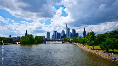Frankfurt, Deutschland: Skyline © KK imaging