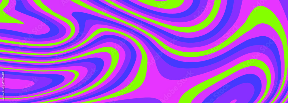 Trippy glitch background in style of psychedelic 60s and 70s parties with bright acidic colors and a winding geometric wavy pattern. Trippy glitch background in style of psychedelic 60s and 70s parties with bright acidic colors and a winding geometric wavy pattern.