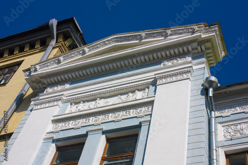 Fragment of National Art Museum of Ukraine (Mansion of Tereshchenko) in Kyiv, Ukraine