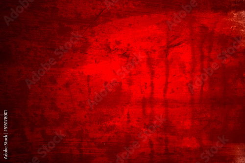 Red Background. Scary bloody wall. white wall with blood splatter for halloween background.