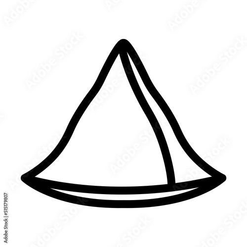 Samosa Icon Design