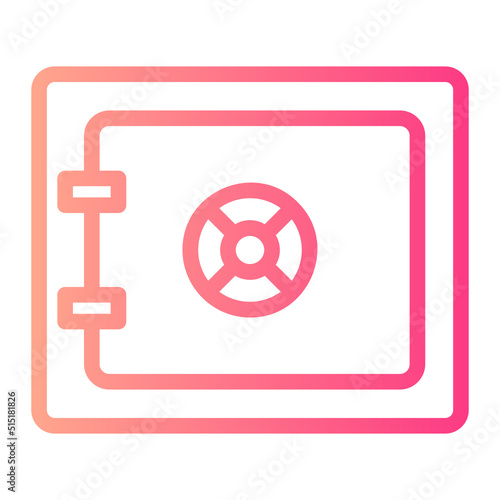 locker gradient icon