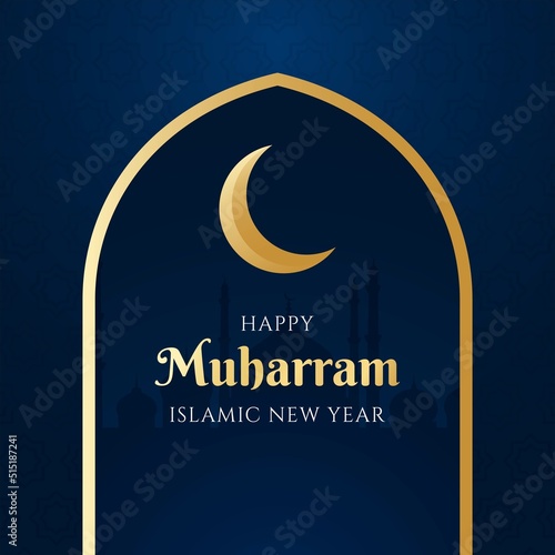Minimal muharram islamic new year