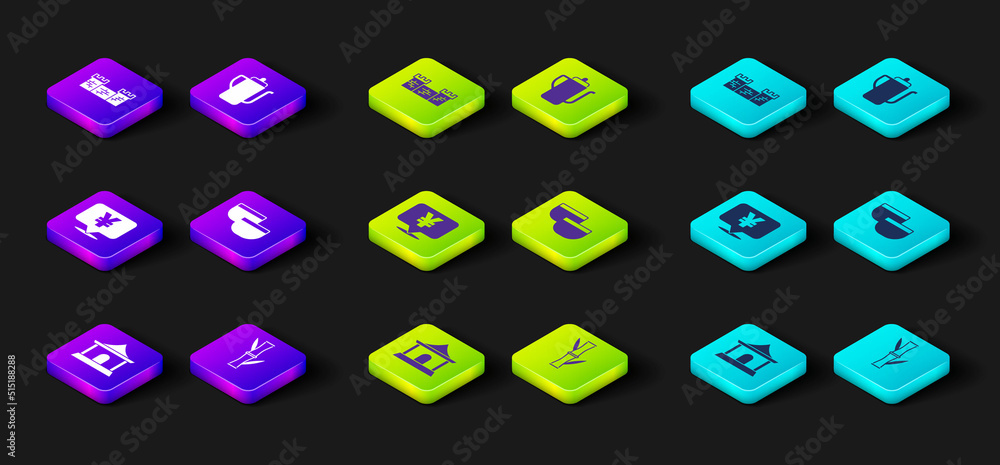 Set Chinese house, Bamboo, Yuan currency, tea ceremony, and Great wall of China icon. Vector Set Chinese house, Bamboo, Yuan currency, tea ceremony, and Great wall of China icon. Vector