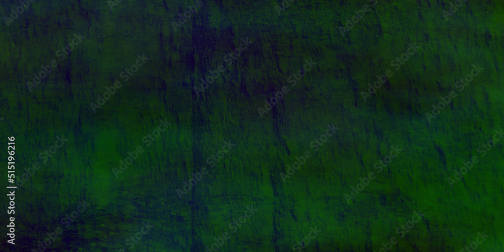 Abstract dark green wall texture with cracks, old style green grunge texture, dark green background for wallpaper, design and construction.