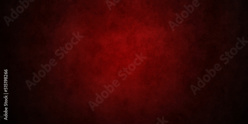 Old red Christmas wall backdrop grunge background texture  elegant classy dark red color with border grunge and distressed old paper parchment texture.  