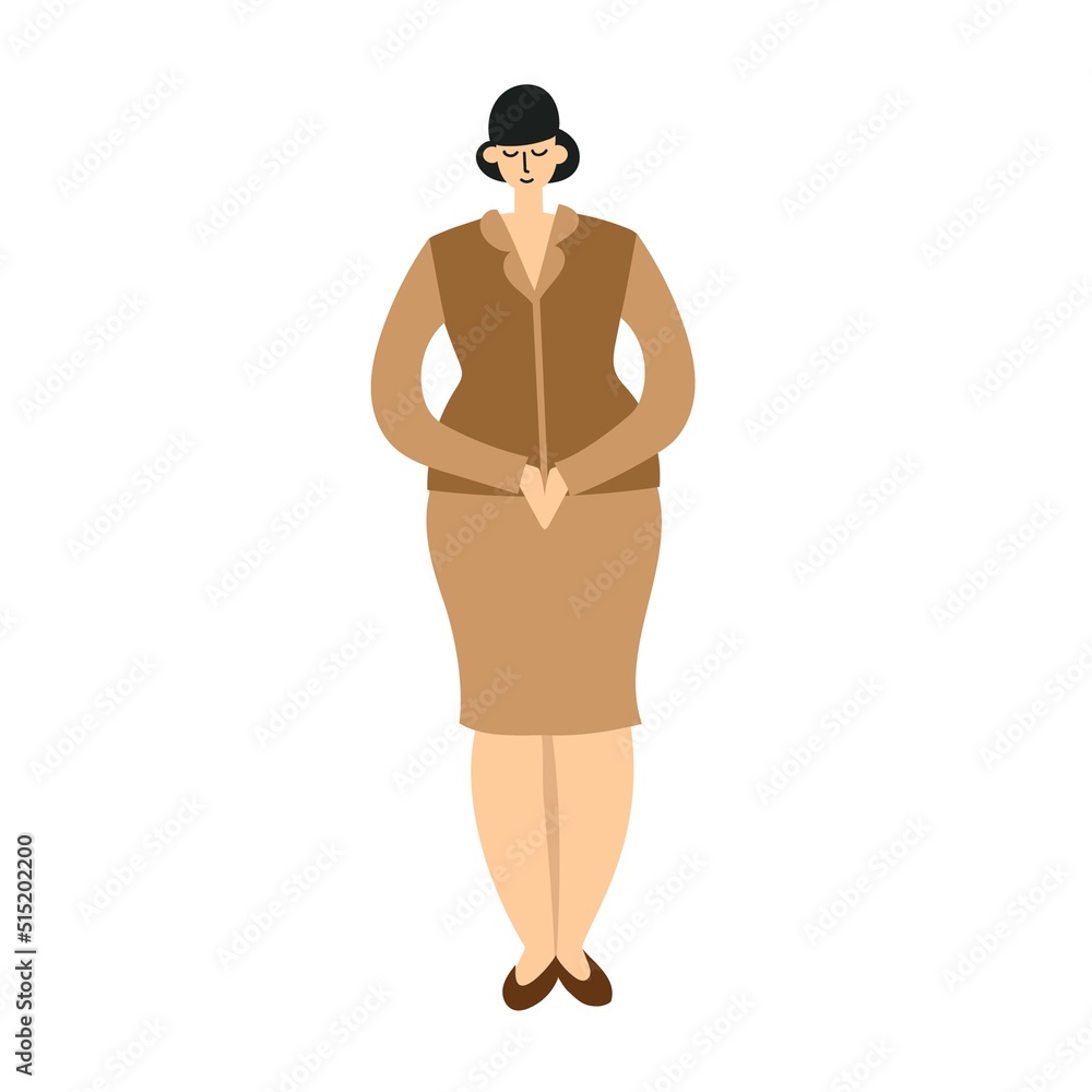 Fototapeta premium International Women s Day. Women in leadership, woman empowerment, gender equality concepts. Crowd of women of diverse age, races and occupation.