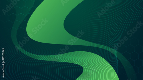 Green abstract background