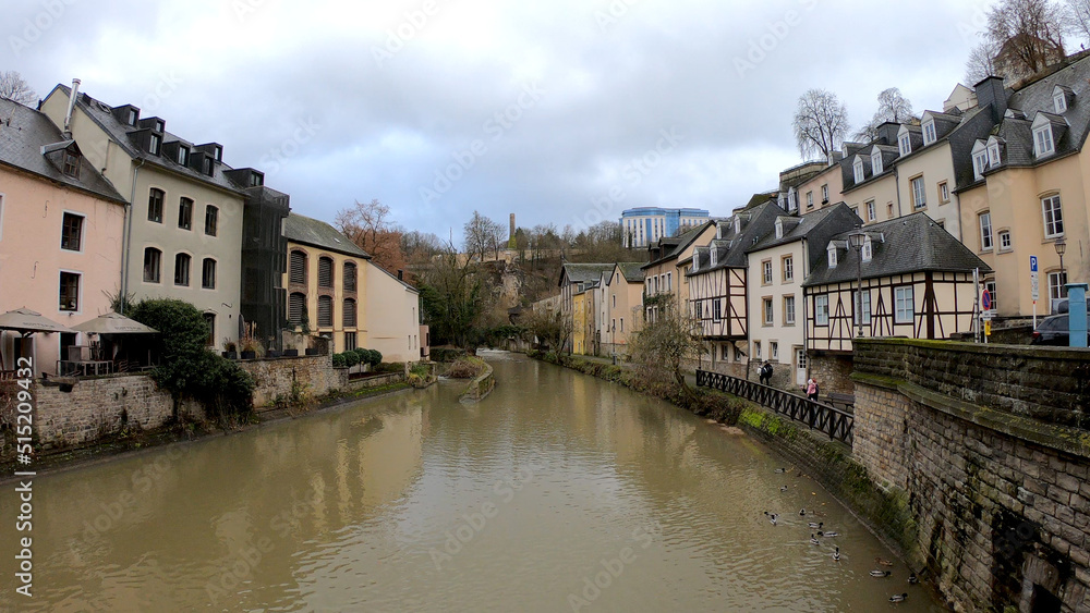 The Grund district is one of Luxembourg City's oldest neighborhoods. Grund is the lower fortified area of Luxembourg city, located on the banks of the River Alzette.