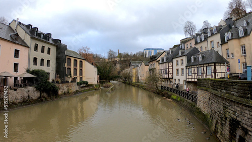 The Grund district is one of Luxembourg City's oldest neighborhoods. Grund is the lower fortified area of Luxembourg city, located on the banks of the River Alzette.