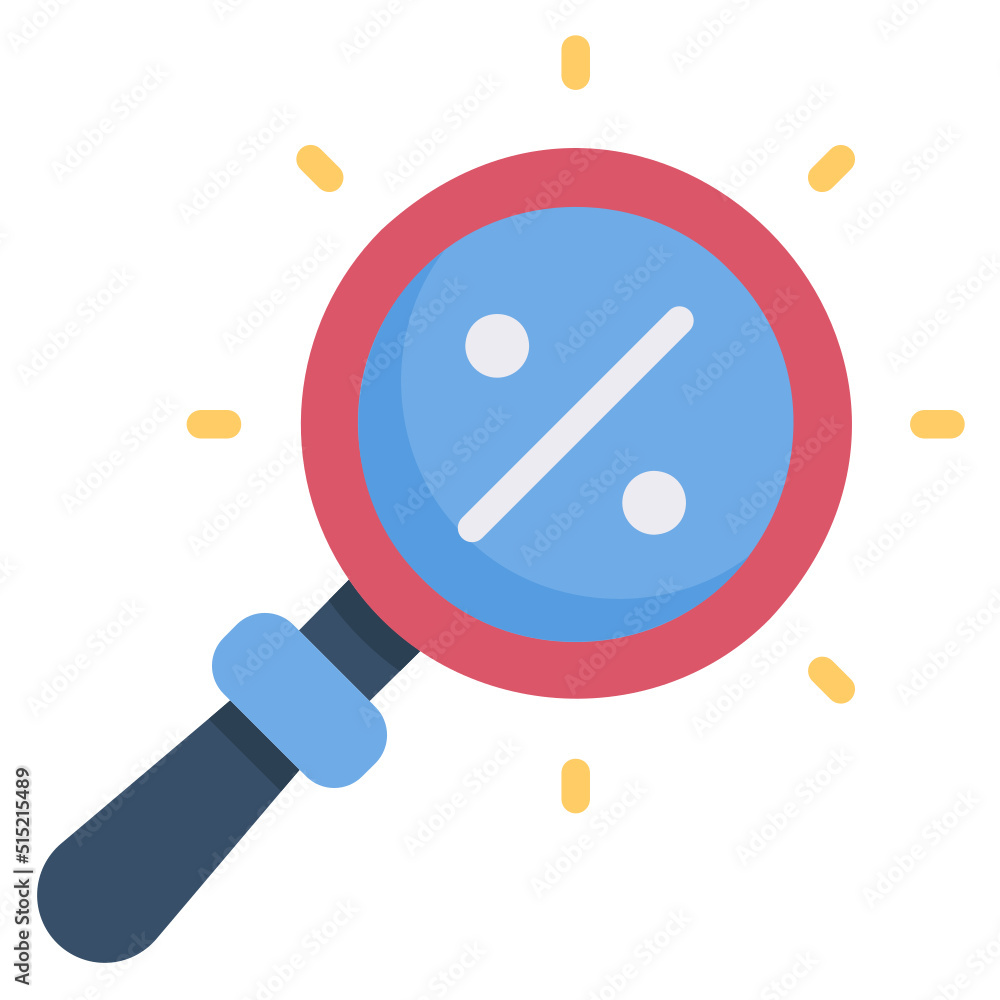 Search Discount Sale flat icon. Can be used for digital product, presentation, print design and more. Search Discount Sale flat icon. Can be used for digital product, presentation, print design and more.