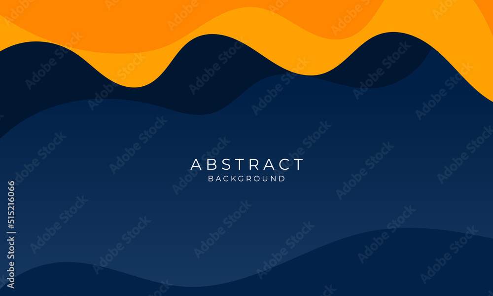 Gradient abstract background with different shapes.