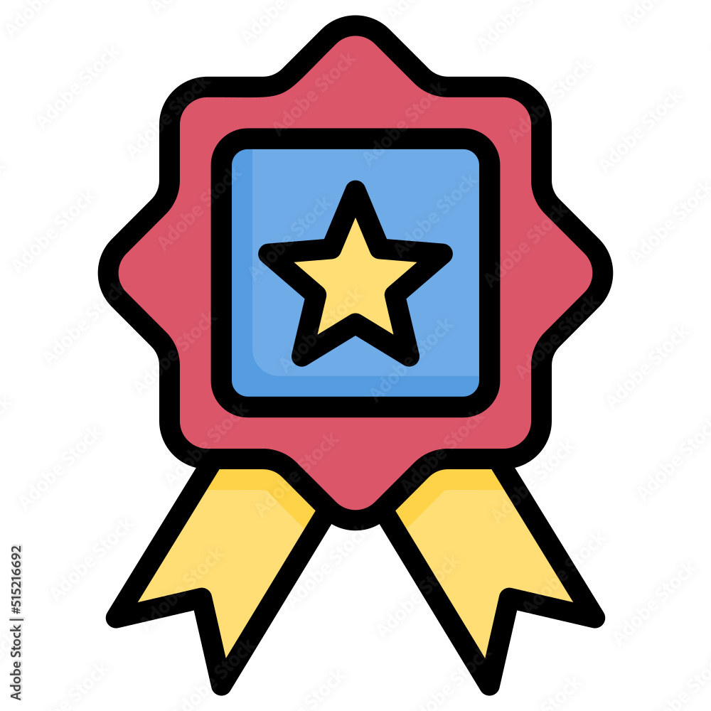Warranty filled line color icon. Can be used for digital product, presentation, print design and more. Warranty filled line color icon. Can be used for digital product, presentation, print design and more.