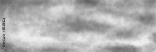 fog, gloomy sky, hand-drawn illustration for background, background with black and white clouds for design or banner