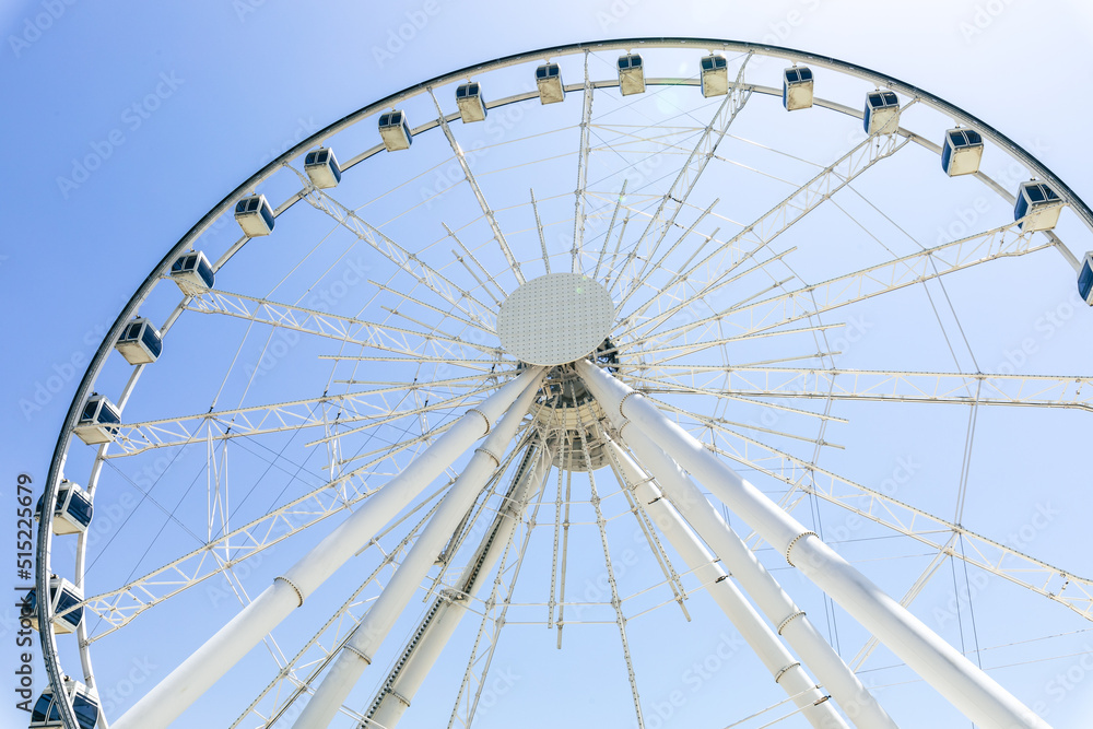 Ferris Wheel also known as the Baku Eye is a Ferris wheel on Baku Boulevard, Azerbaijan. Ferris Wheel also known as the Baku Eye is a Ferris wheel on Baku Boulevard, Azerbaijan.