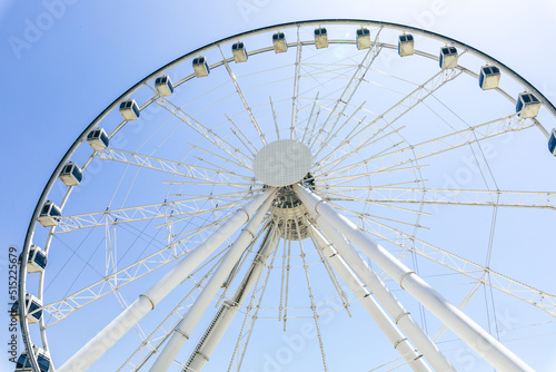 Ferris Wheel also known as the Baku Eye is a Ferris wheel on Baku Boulevard  Azerbaijan.