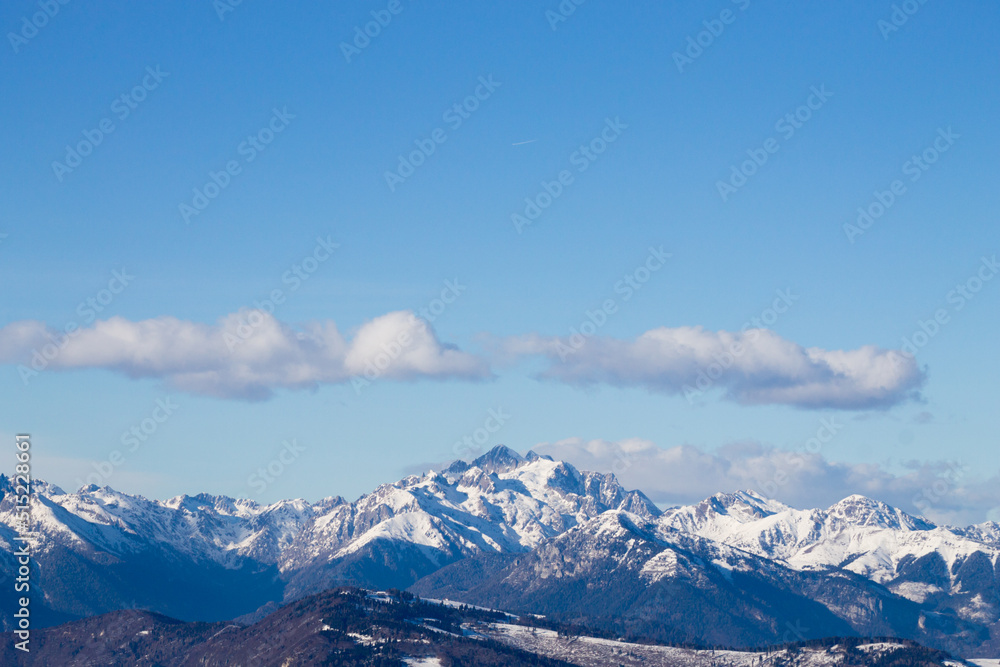 Asta peak view. High mountain in italian alps. Asta peak view. High mountain in italian alps.