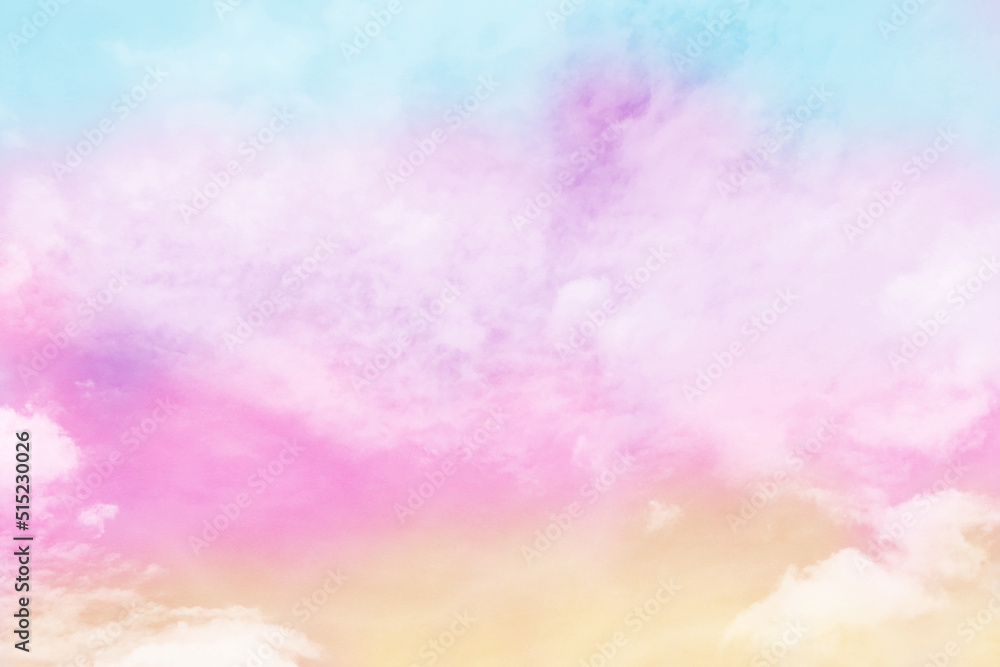 Pastel sky and cloud. Abstract colorful background. Pastel sky and cloud. Abstract colorful background.