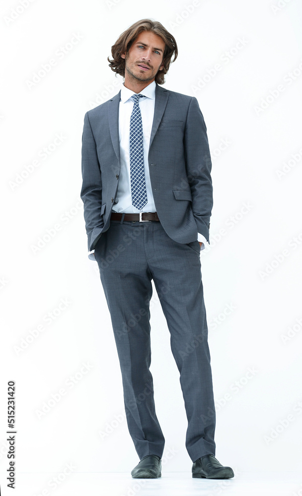 Office worker on white background Office worker on white background